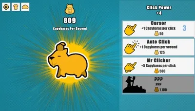 Capybara Clicker Screenshot №1