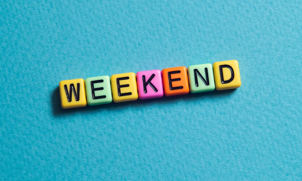 How do you spend your weekends?