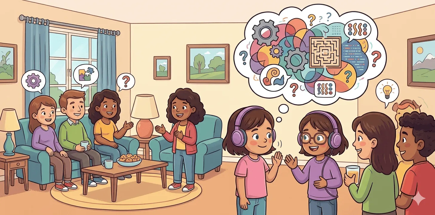 Small talk at a party — what's actually going on in your head?