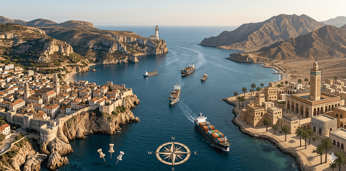 The Strait of Gibraltar separates Europe from which continent?
