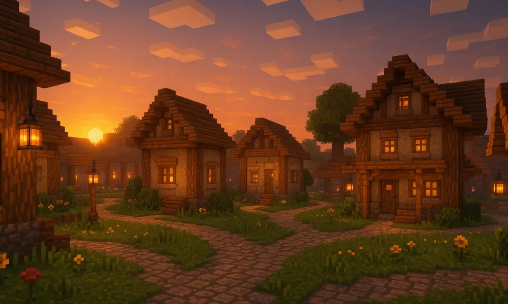 You find a village. What happens next?