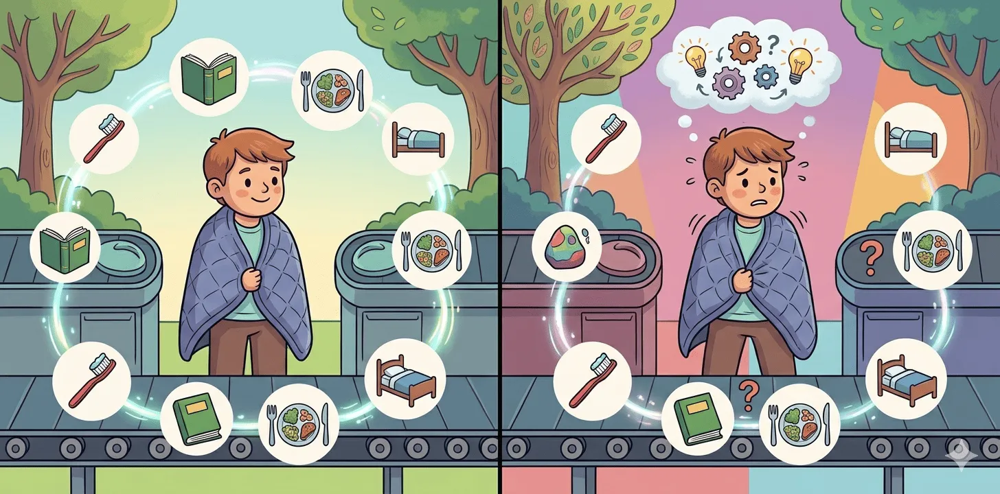 Your relationship with routine and small changes: